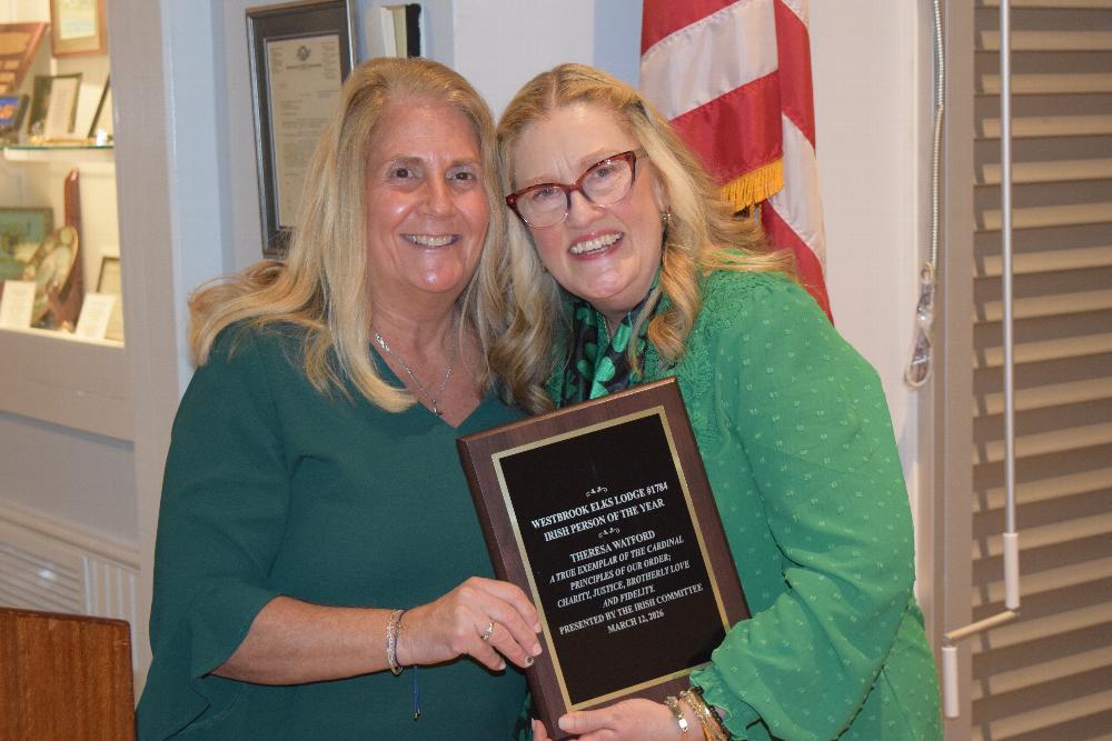 Congratulations Theresa Gardiner Watford - 2026 Irish Person of the Year!! 