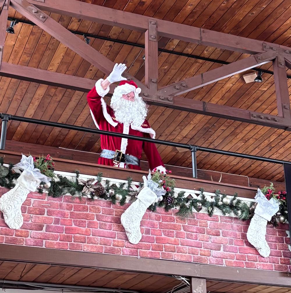 'SANTA CLAUS MADE IT TO TO THE WESTBROOK ELKS LODGE' 