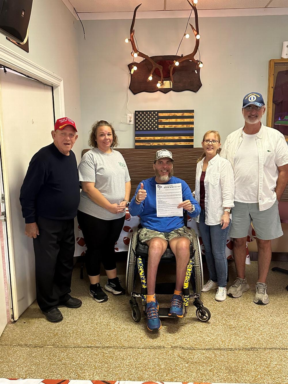 2024 Making Memories Hunt Donation