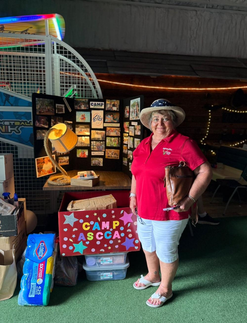 Becky Mozo at Camp ASCCA