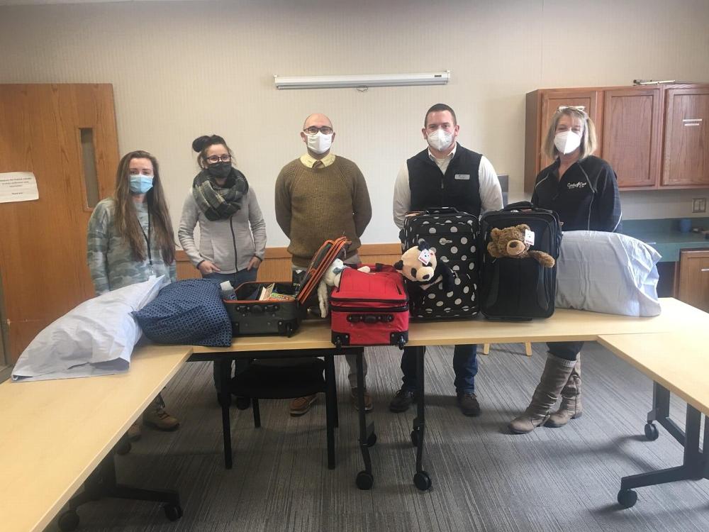 For several years the Hastings Elks had used a grant to supply suitcases, bedding, toys, gift cards, toiletries & so much more to our local DHS for kids transitioning from a bad situation to a new life! ❤️