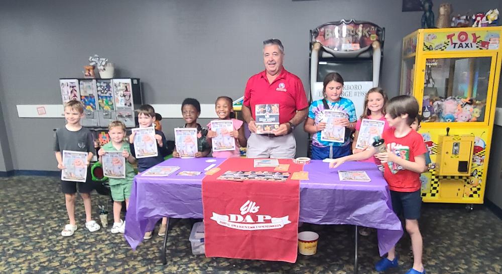 The Lodge sponsored the movie Sing at the local theater. Ther were 6 showing of the movie, The kids and parents loved it.  