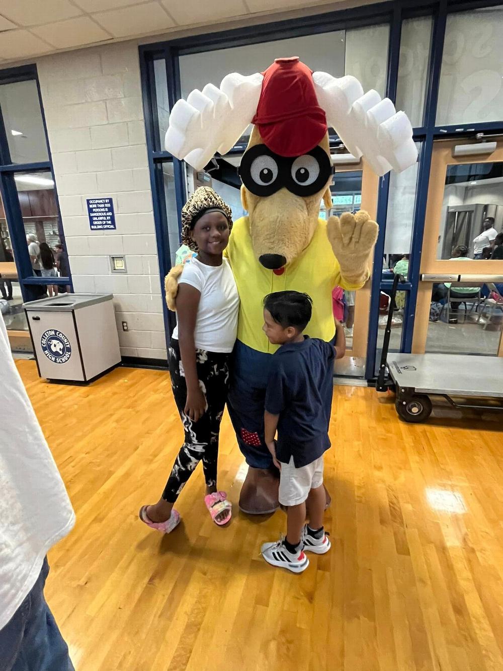 Elroy went to the Colleton County Back to School Bash. Elroy said that he had a great time..