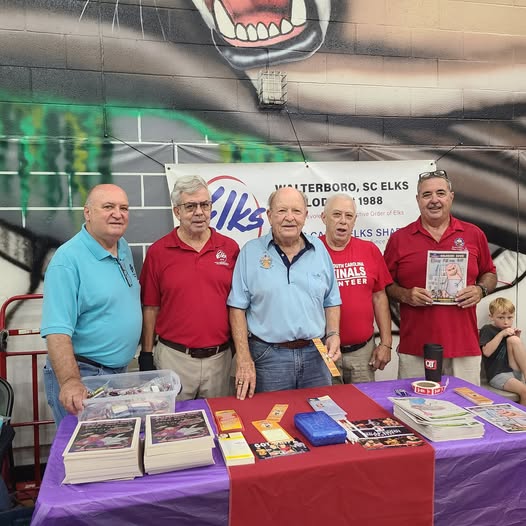 We are all ready to go. Y'all come on out to see us. Colleton County High School