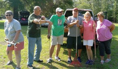 Thanks to all the volunteers for 5th of July clean up. This is what makes our Lodge the BEST. Please let them know how much you appreciate all the do for your Walterboro Elks Lodge. Allen left before the picture.