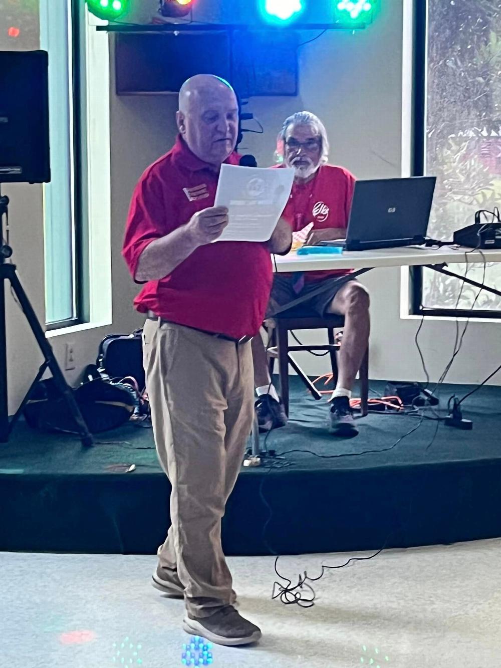 What would we do without this hardworking man? Thank you, Mr. Bob, for all that you do.