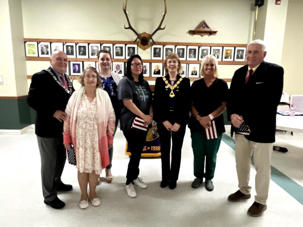 Please welcome our new members. Betty Enfinger, Teddi Cannon, Tanya James, Norma Jean Neiderhiser, Robert Wessells