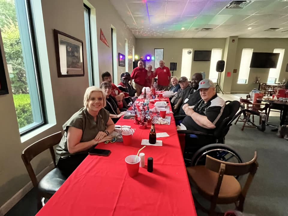 We are so honored to sponsor steak night with Veterans Victory House Vets tonight!! Everyone had a great meal & fun time!!!