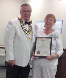 Citizen of the Year (2014-15) to Phyliss Forte
