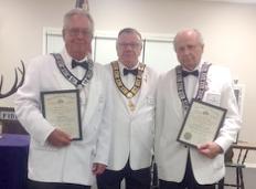 Outstanding Service Award (2014-15) Roger Marx & George Renner