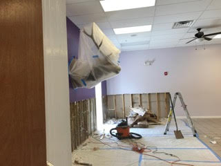 The Lodge had water, fire and mold damage after IRMA with the Lodge building being closed for months.