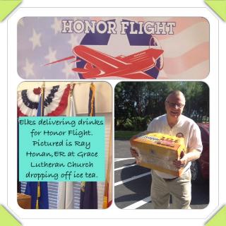 Naples Lodge Donates Drinks for Honor Flight