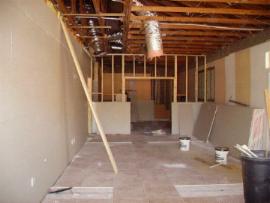 Firewall between Office and what would be the New Bingo Hall