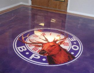 Entrance with Elk's Seal 