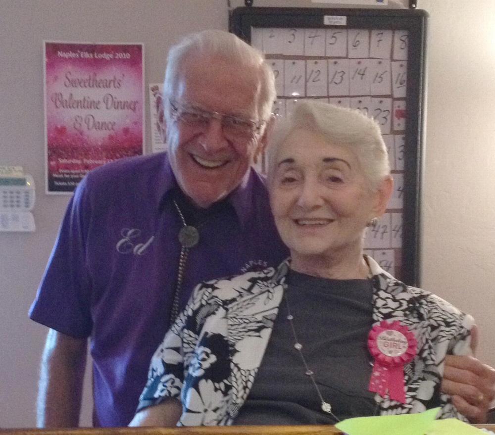 Terry Max celebrated her 90th birthday
at the Lodge with her family & friends. Terry has served as a Lodge Trustee.