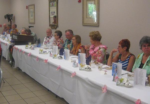 Head Table at VP Visitation Dinner June 21, 2014