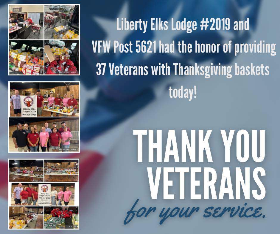 2025 Spotlight Grant provides Veteran families with Thanksgiving meals