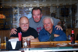 Craig, Tom, and Chuck ready to play pool.....