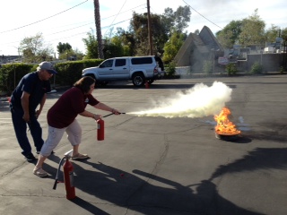 Fire Extinguisher Training 3/14/15