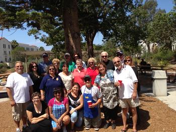 Arcadia Elks Volunteers' annual trip to Wadsworth Veterans Hospital 2013 