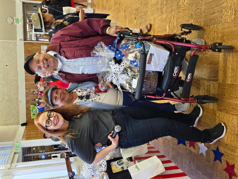 Happy raffle basket winners!