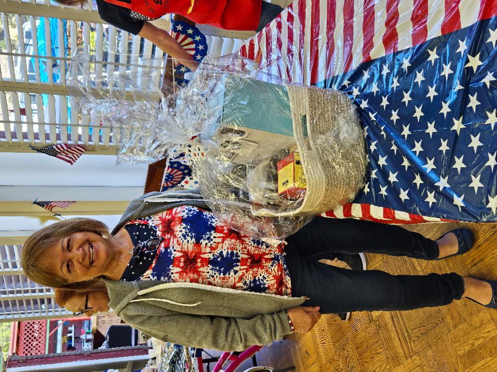 Another raffle prize winner!