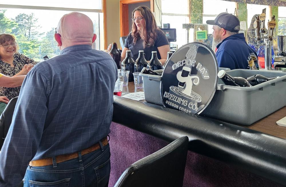 Depoe Bay Brewing Co. brought The Local Taste to the lodge with a bevy of brews, merch, and good times!
