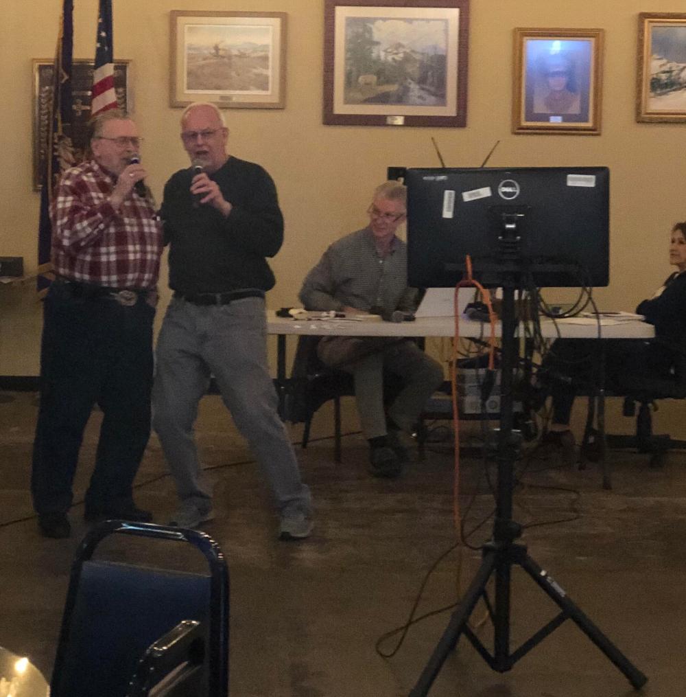 Karaoke is always in order!