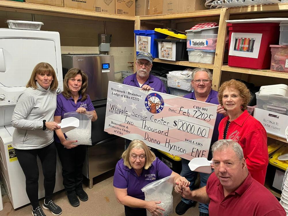 Donation to the Senior Center Feb 2025
