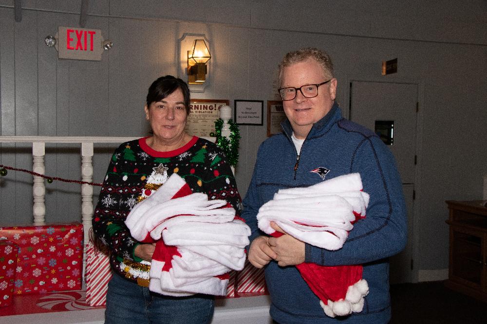 Santa's Helpers getting ready for the Party 