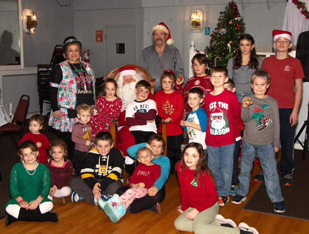 All of the Kids  With Santa