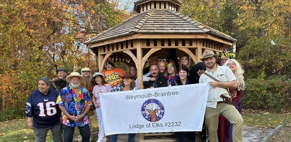 Recent visit from Medford /Malden Lodge to our Weymouth Braintree Lodge