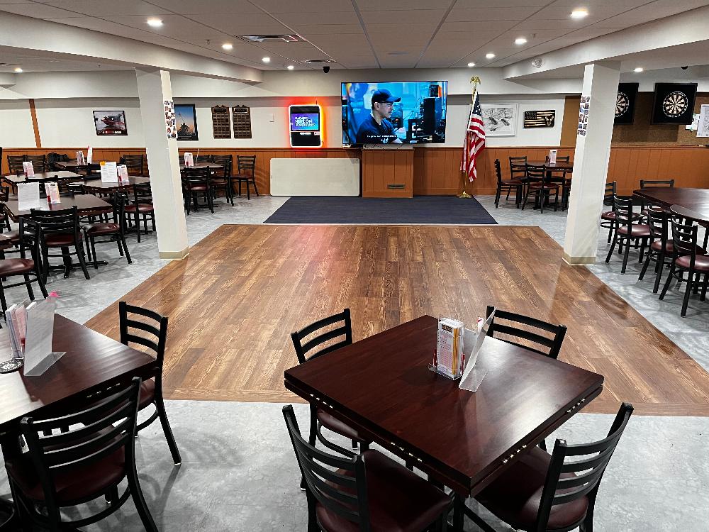 Members Lounge Dance Floor and Band area