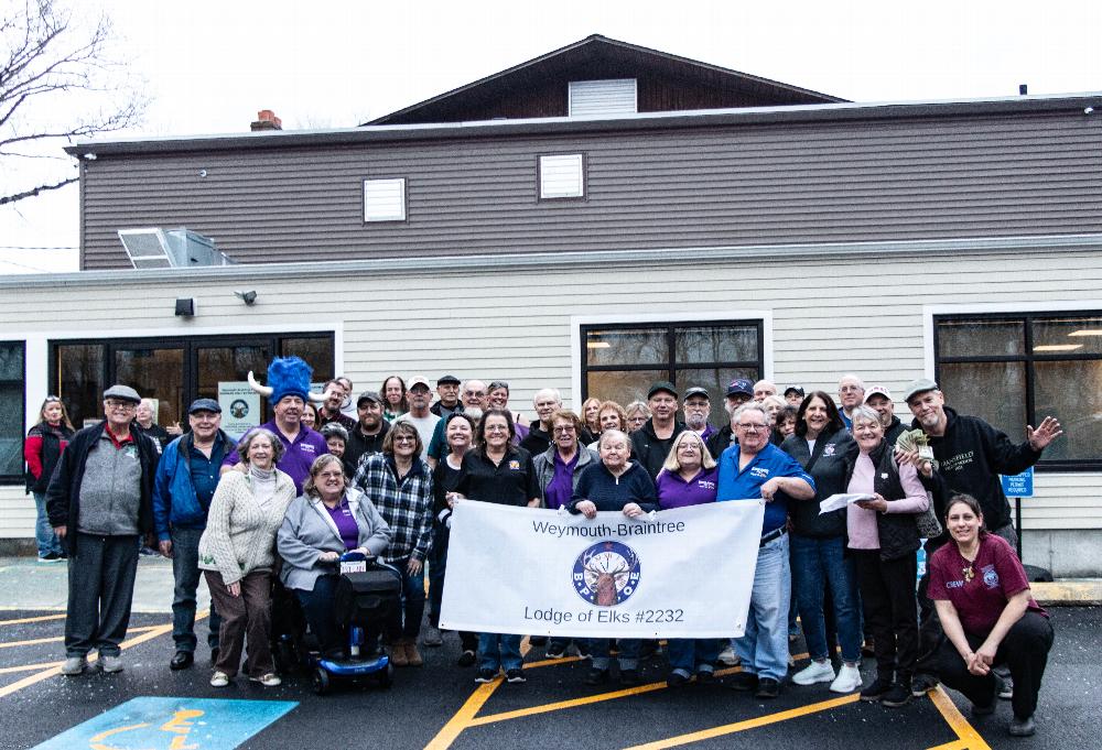 Mansfield Elks Lodge Visits Weymouth Braintree Elks Lodge