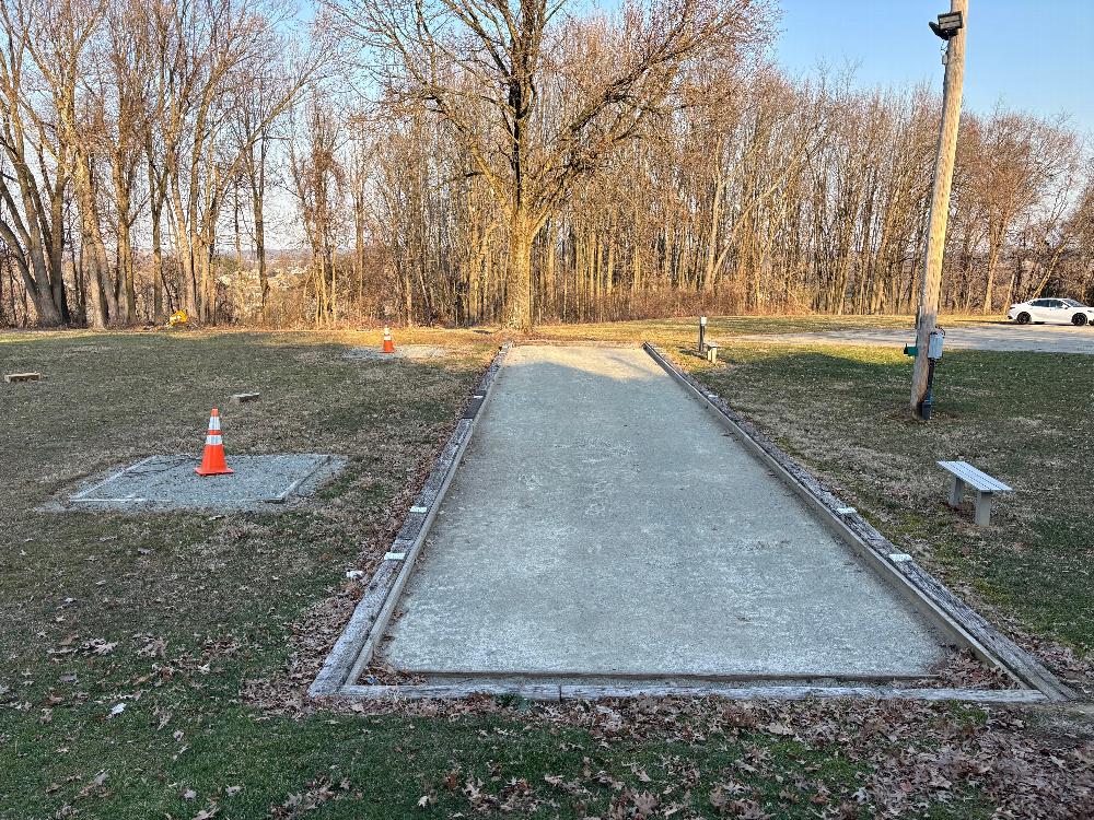 Bocce and Horseshoe Pit