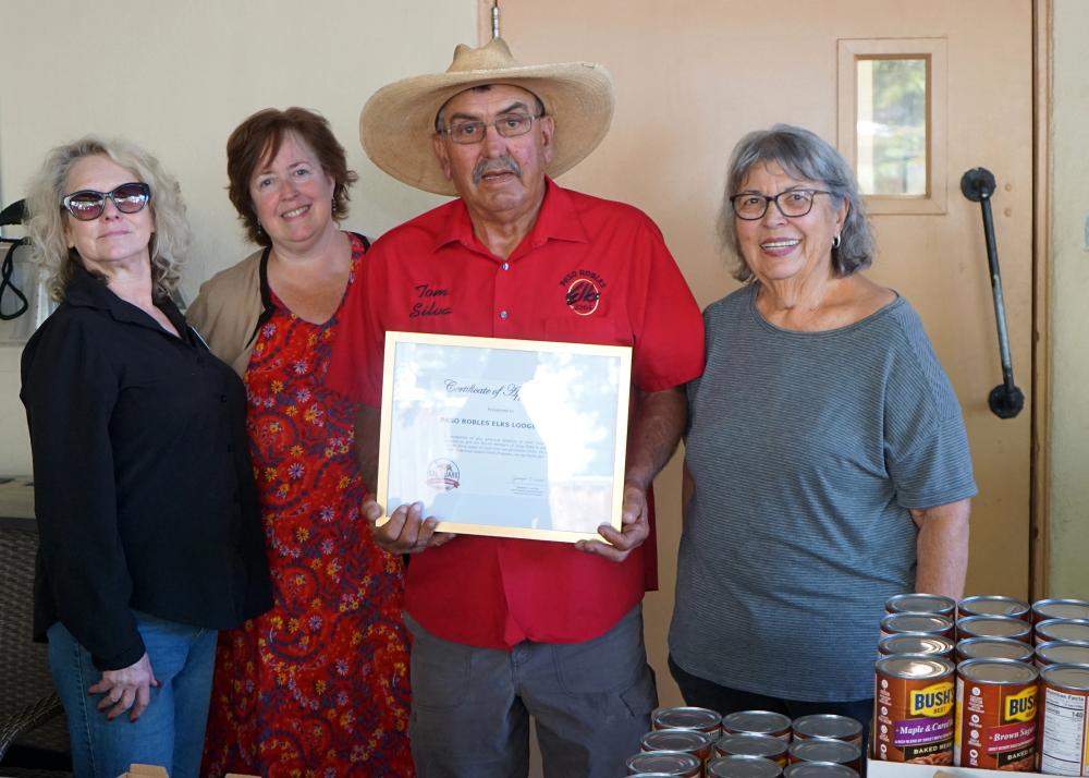 Elks Lodge Paso Robles Awarded The Freedom Grant