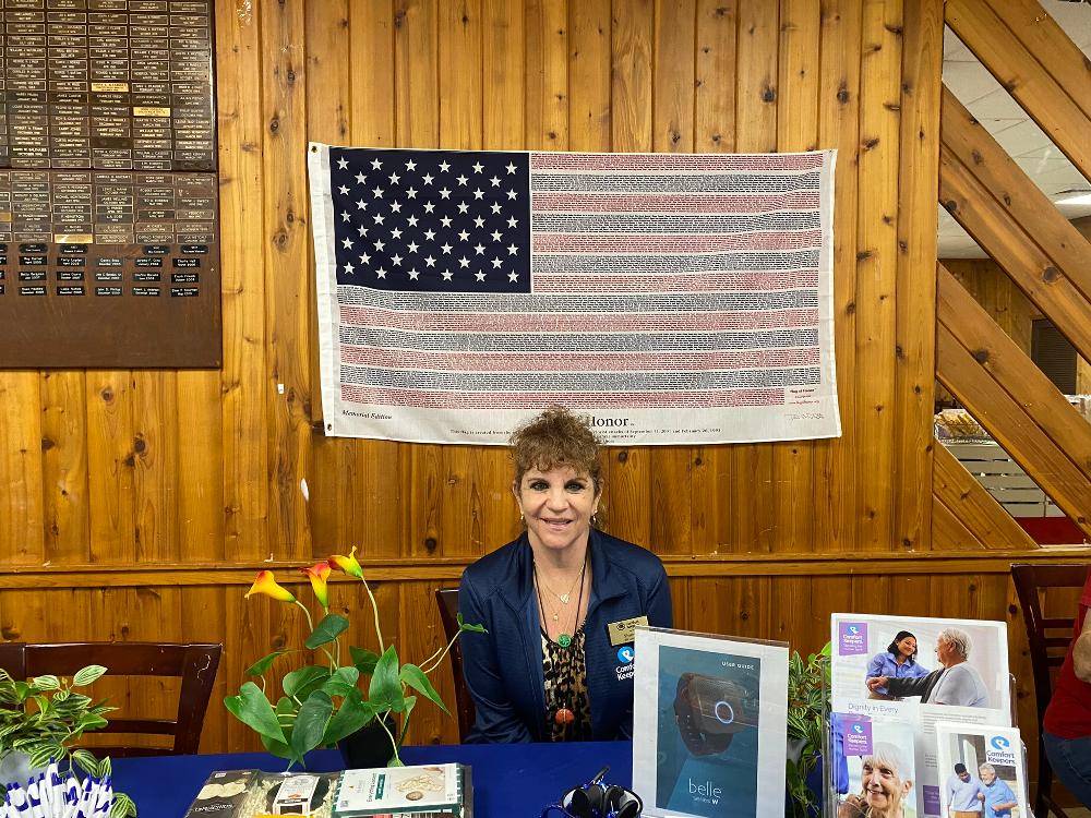 Member Sharon Balasco at our Quarter Auction