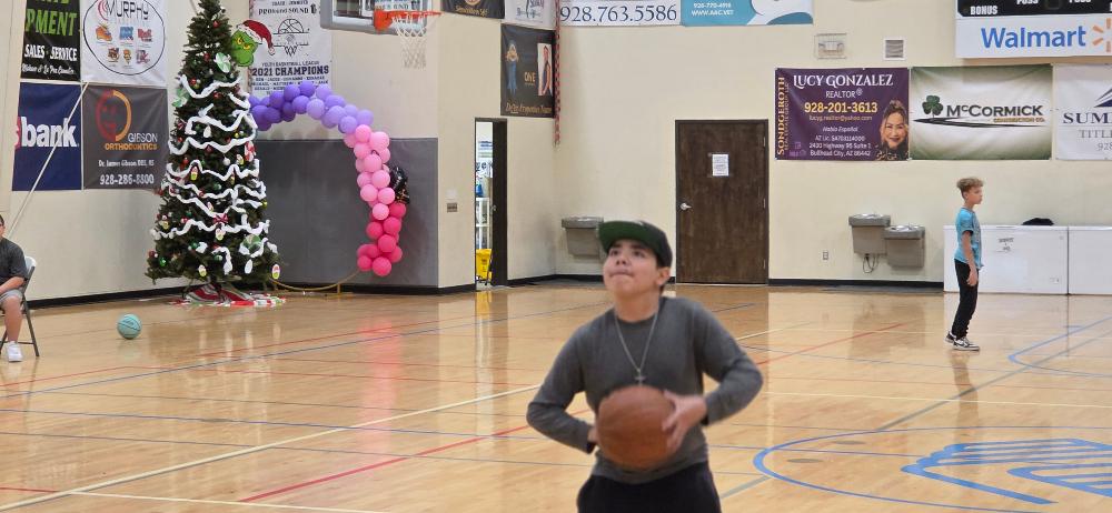 Hoop Shoot 2025 participant. Hoping to get that shot!