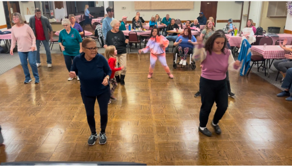 Dancing with our amazing Special Olympics Athletes!