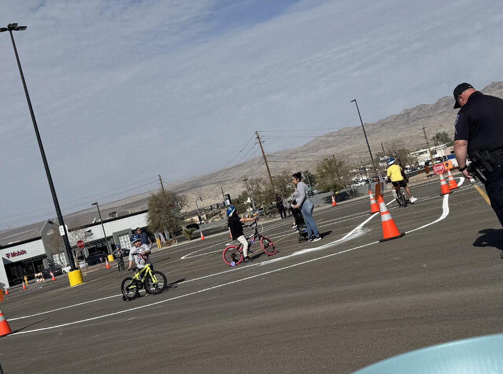BHC bike rodeo that the Elks #2408 set up their Drug Awareness Booth.