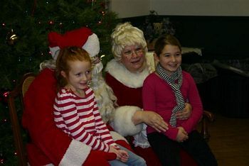 Santa & Mrs. Clause with 2 attendees