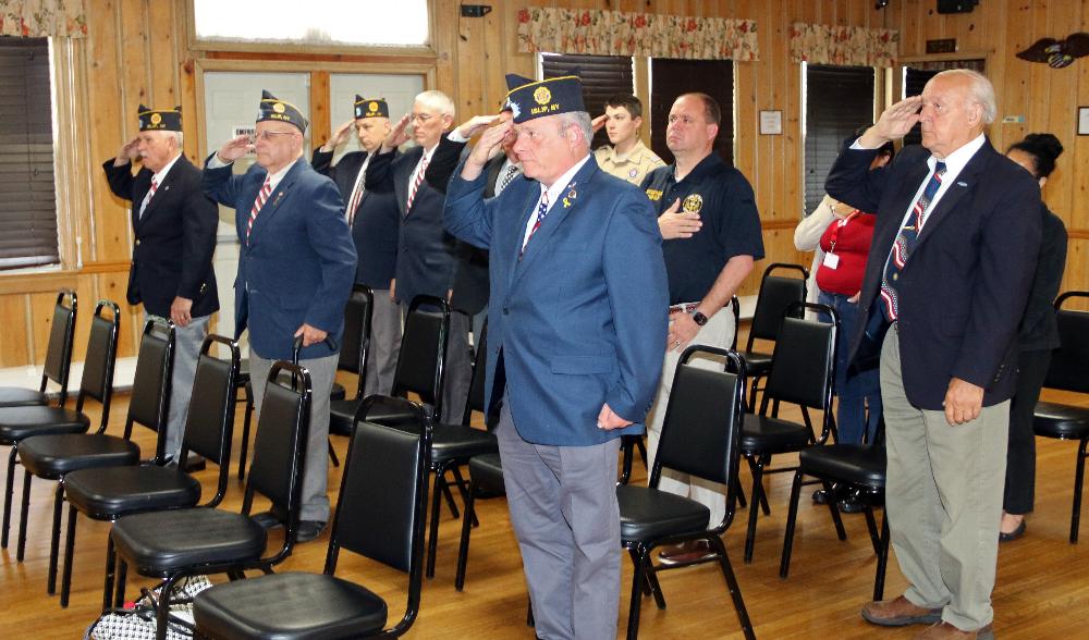 American Legion, Rusy Bohm Post 411 at the 2025 Flag Day Ceremony 