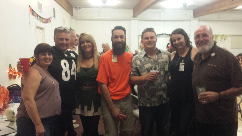 Poway members enjoying the Oktoberfest on October 21, 2017 at the lodge. 