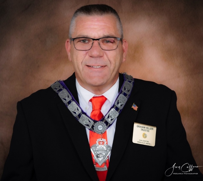 Graham Helser,  Board Chairman and Two Year Trustee