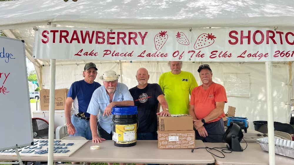 Our Strawberry Shortcake Booth 